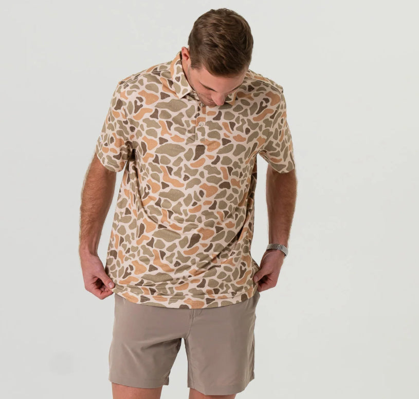 Burlebo Performance Polo in Venado Camo