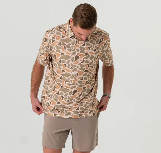 Burlebo Performance Polo in Venado Camo