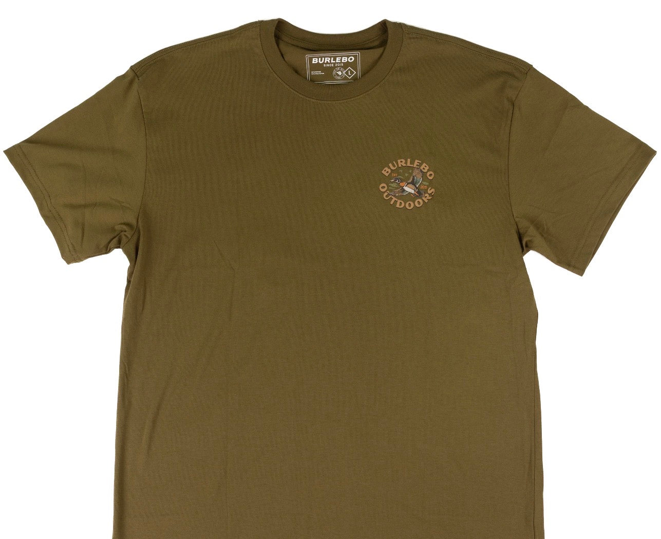 Burlebo Short Sleeve Tee - Hunter Green - Wood Duck
