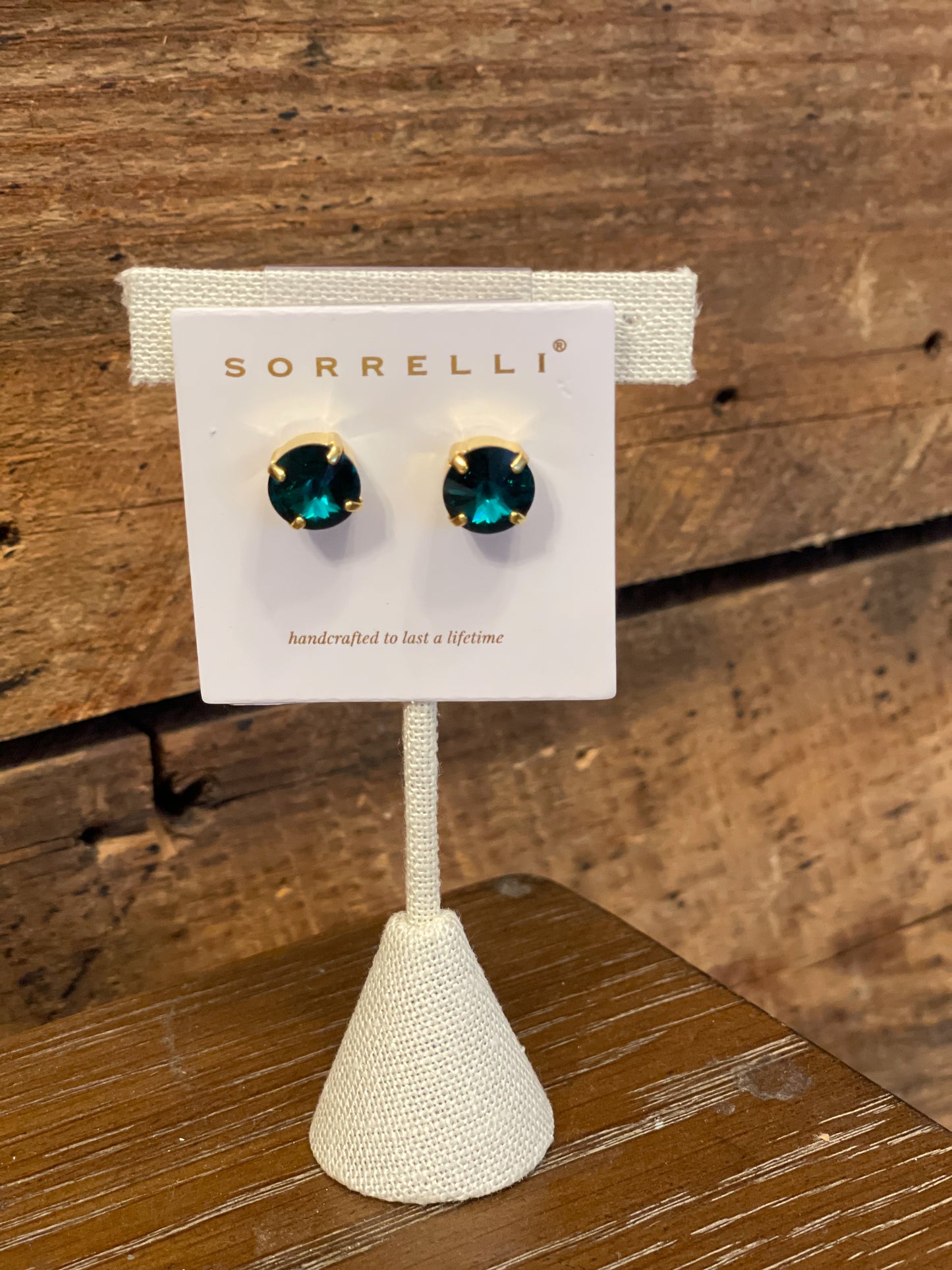 Sorrelli London Stud in Emerald