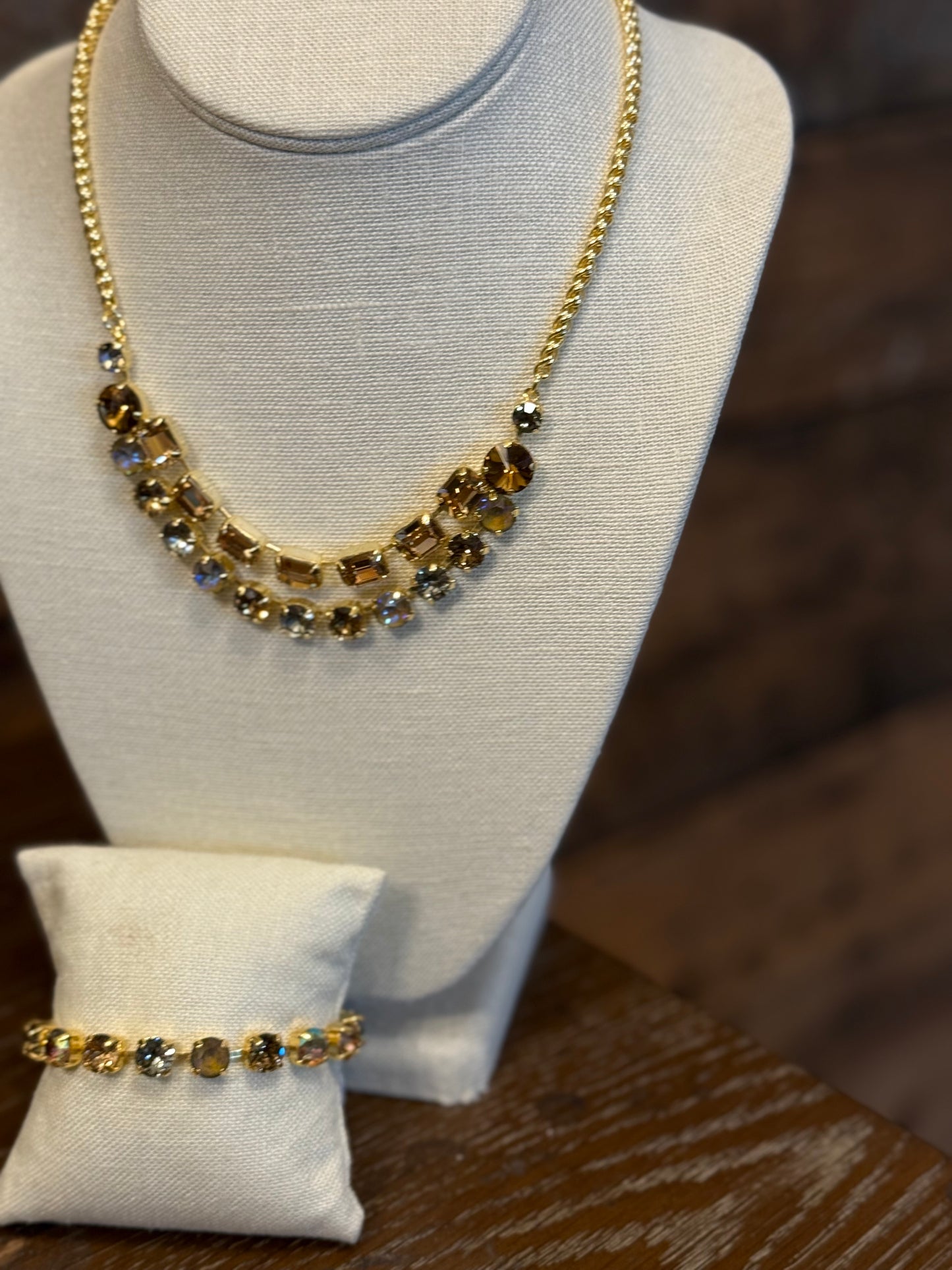 Sorrelli Talya Long Necklace in Honey Burbon