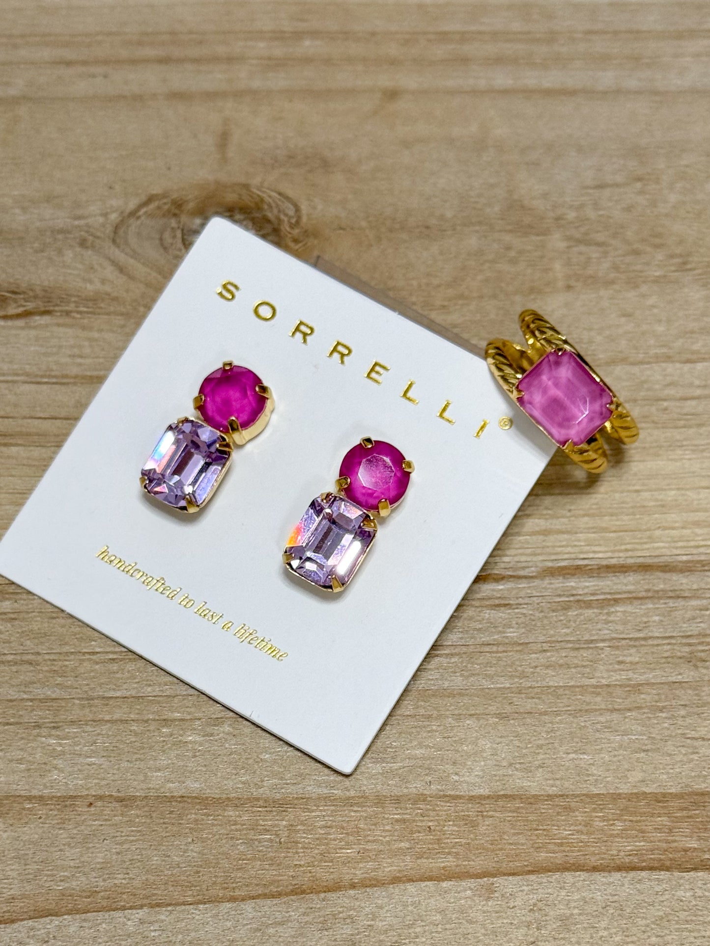 Sorrelli Zelie dangle Earrings in Panama Rose