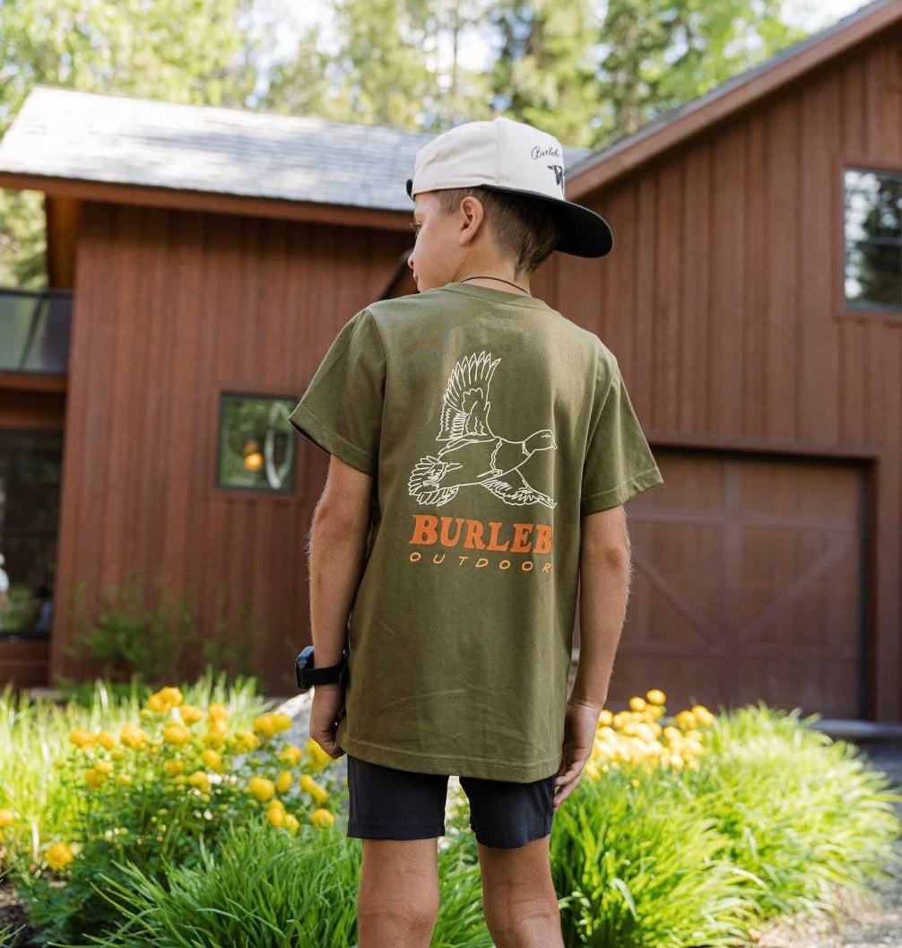 Burlebo Youth Short Sleeve Tee Duck Wild