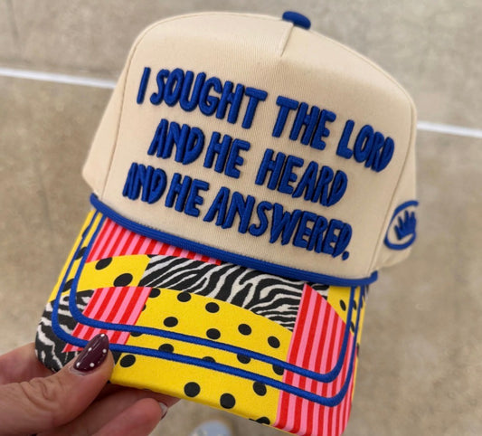 Poppy & Pine Sought The Lord hat