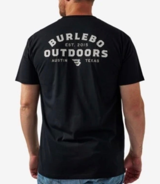 Burlebo Short Sleeve Tee - Black / Logo