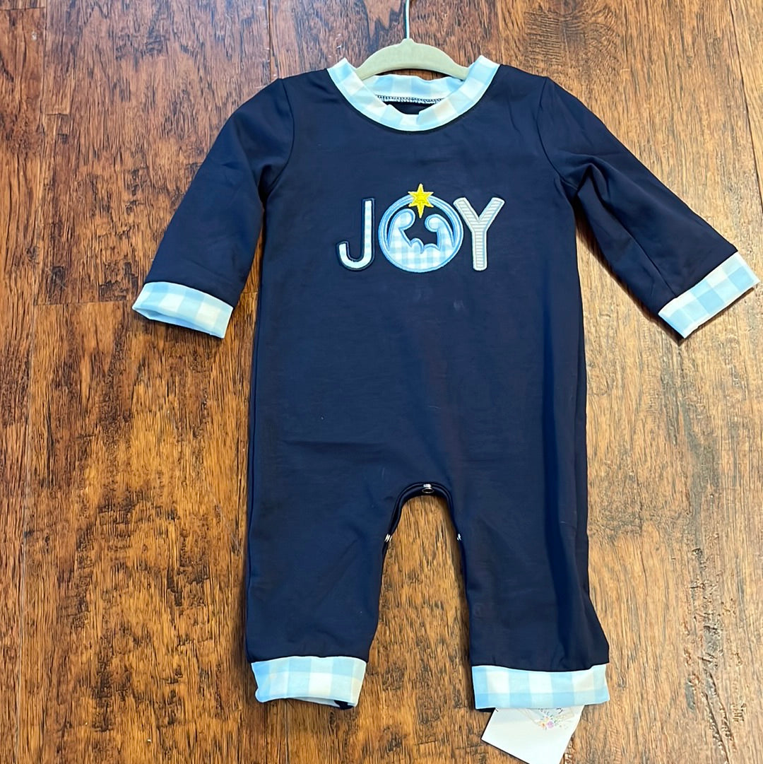 Christmas Appliqué Boy Romper
