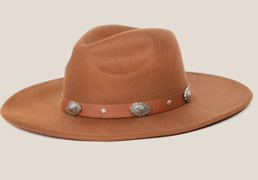 Conch Shell Wide Brim Hat