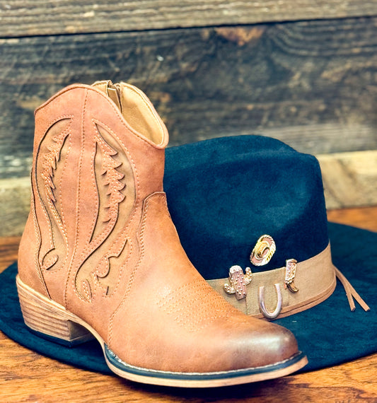 Sadie Lane Western Bootie