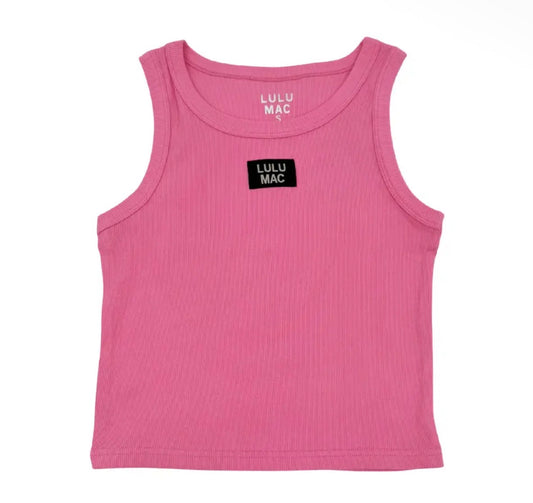 Lulu Mac Tank in Bubblegum Pink