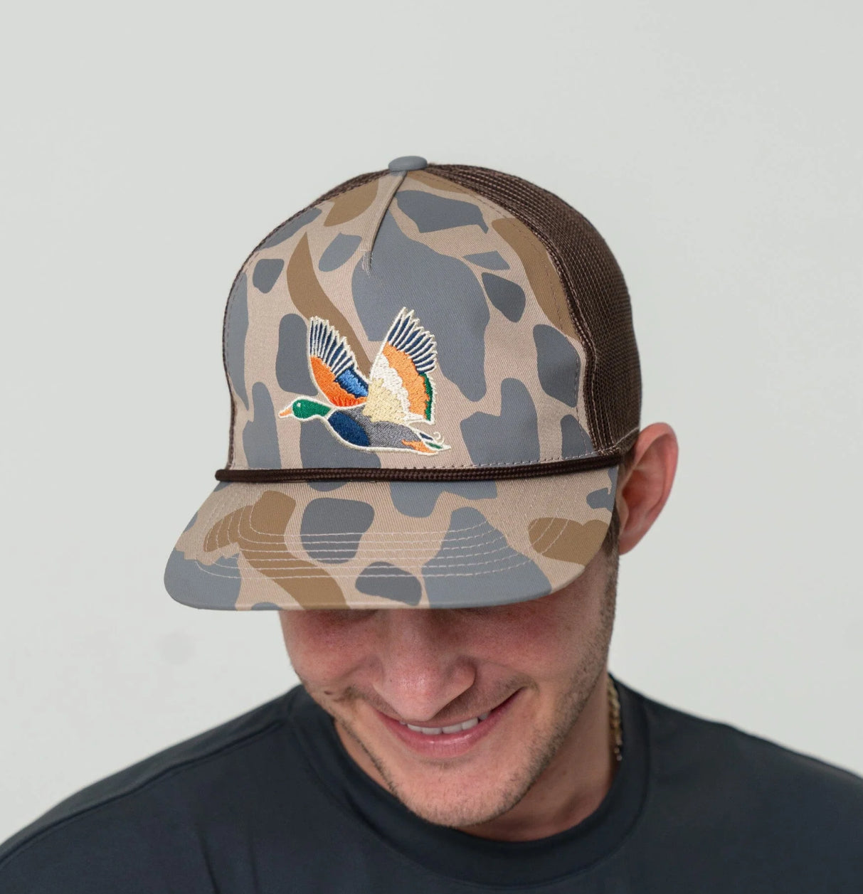 Burlebo Retro Camo Duck Hat