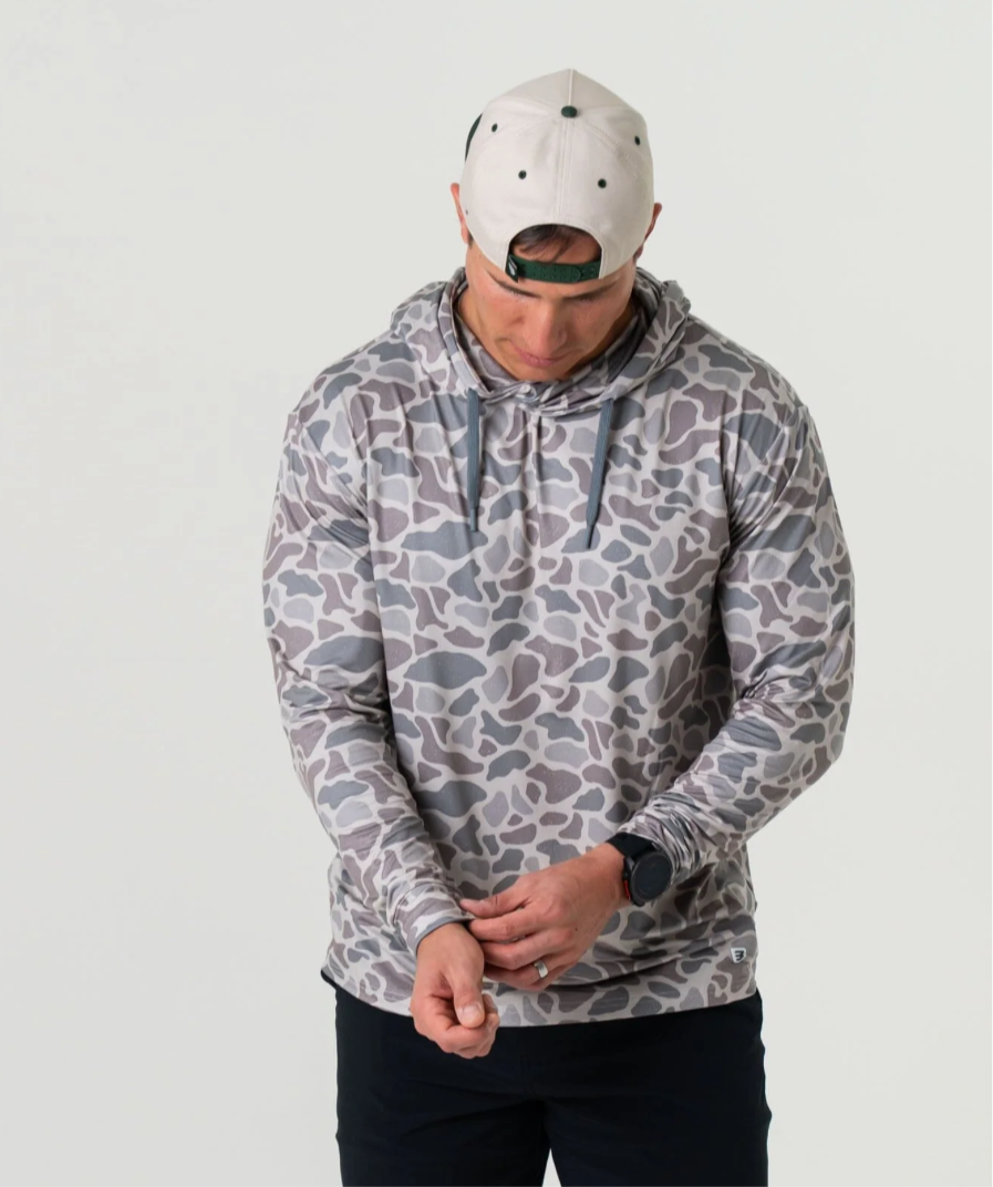 Burlebo Performance Hoodie in Classic Camo