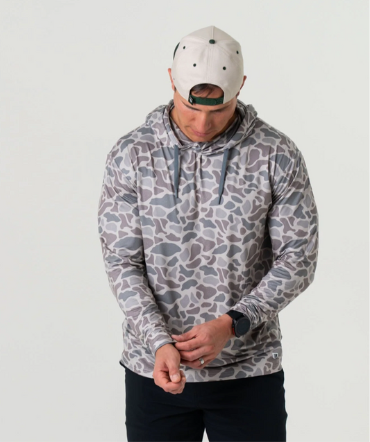 Burlebo Performance Hoodie in Classic Camo