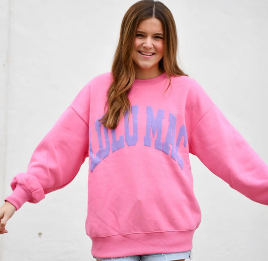 Lulu Mac Pink Pullover
