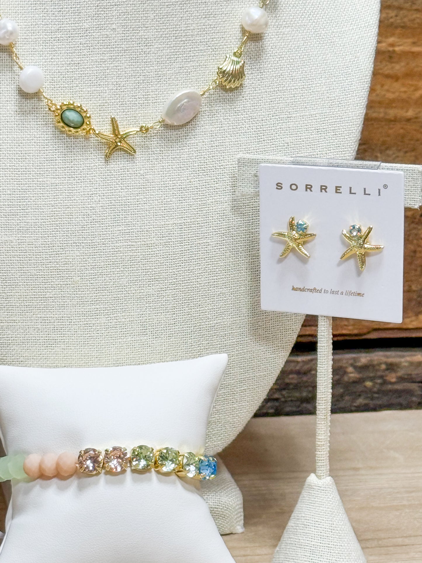 Sorrelli Starfish Stud Earrings in Coastal Dreams