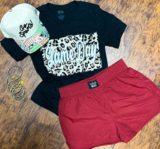Lulu Mac OG Shorts in Maroon