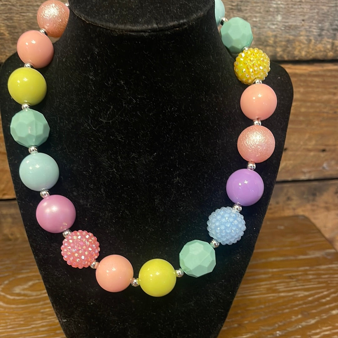 Sparkle Sisters Chunky beaded Necklace