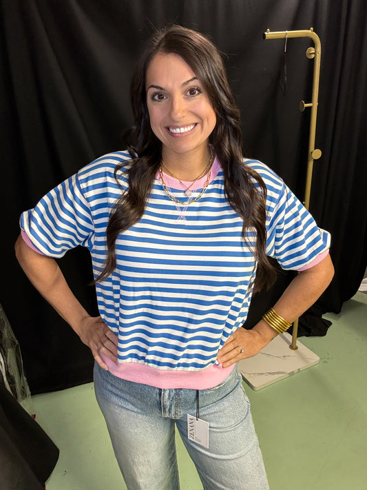 Mary Catherine Striped Top
