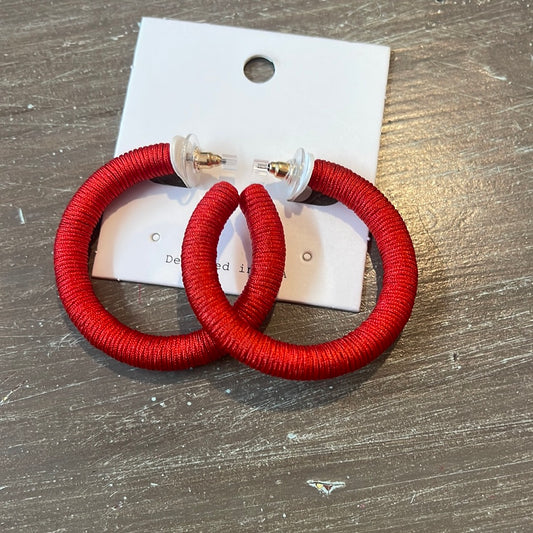 Red Rope Hoops