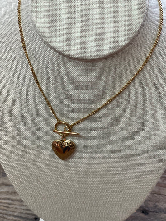 Tarnish free Heart locket Necklace