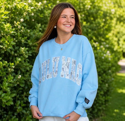 Lulu Mac Lt Blue Pullover