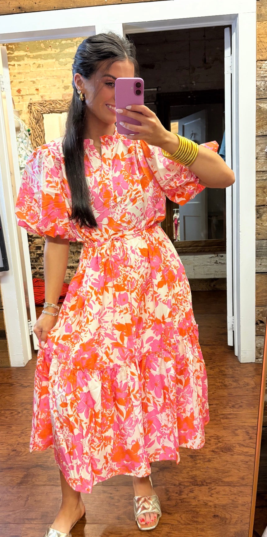 Francine Garden Party Midi Dress