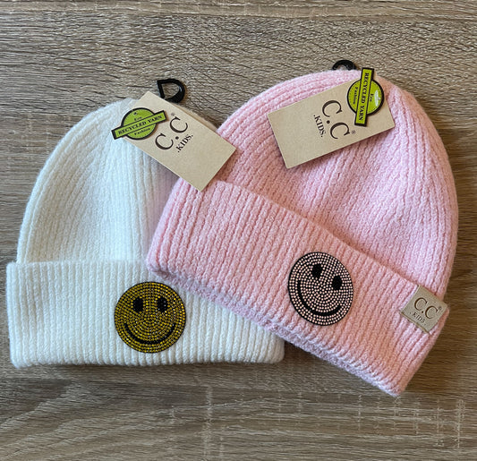 C.C Kids Smiley Beanie