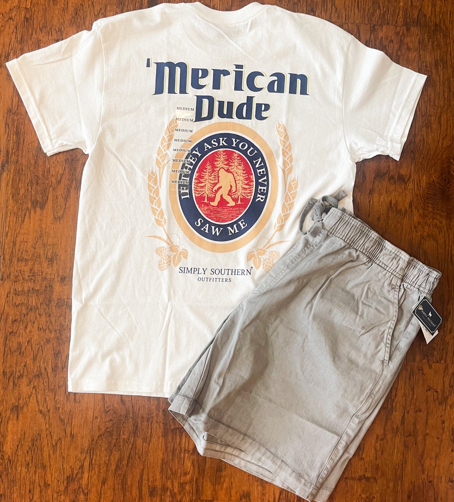 Simply Southern American Dude Tee