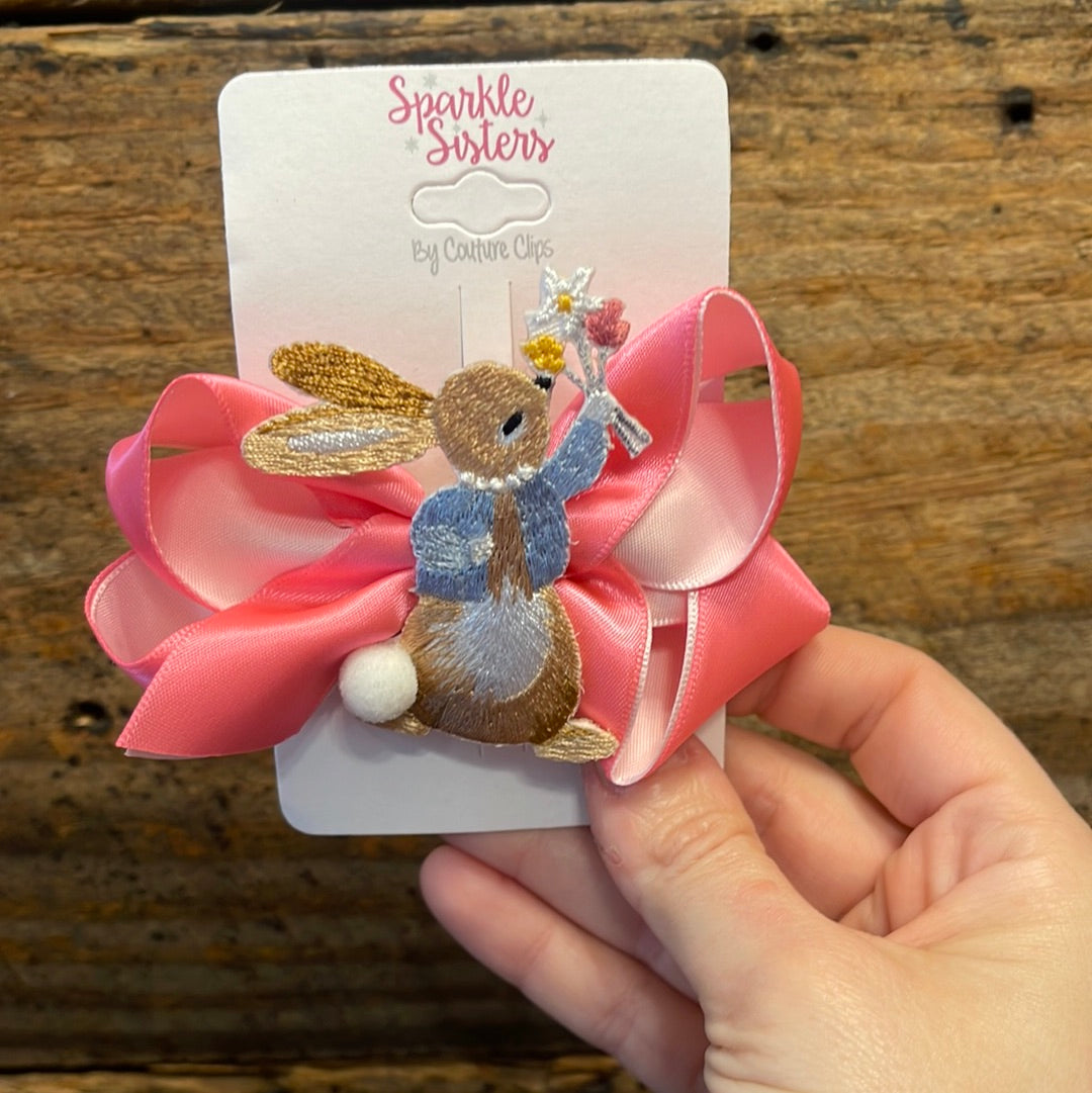 Sparkle Sisters Bunny Bow