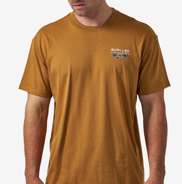Burlebo Short Sleeve Tee - Light Brown - Bow Hunter