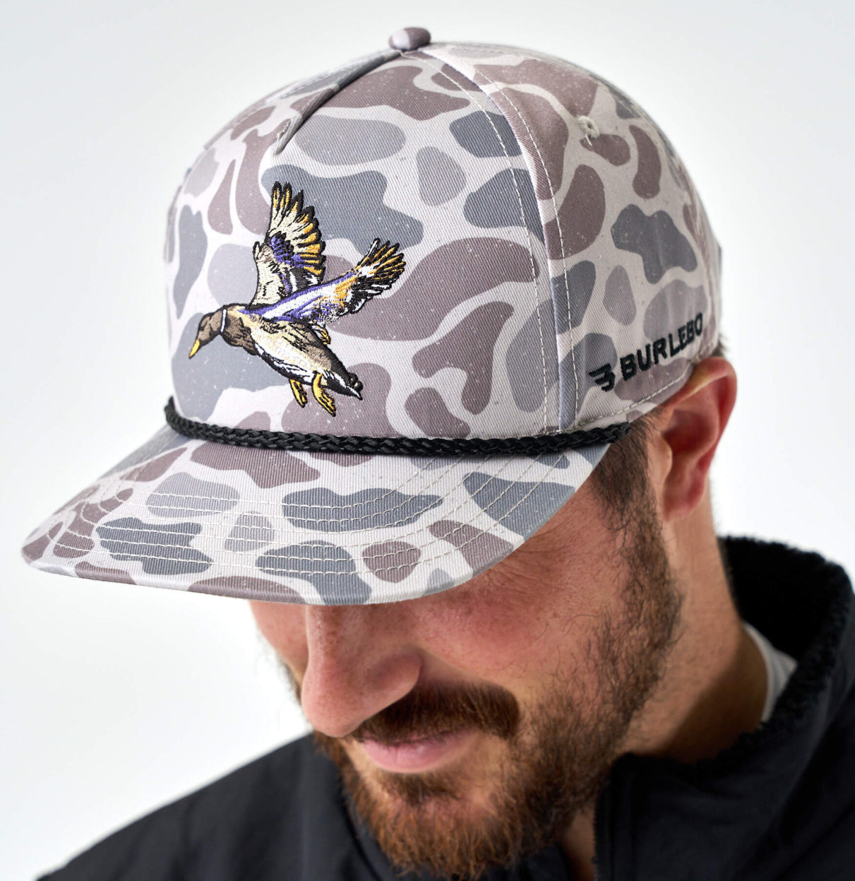 Burlebo Classic Camo Diving Mallard Hat