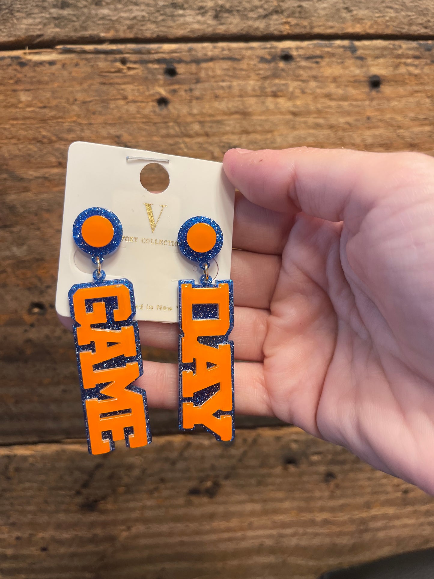 Game Day Acrylic Earrings