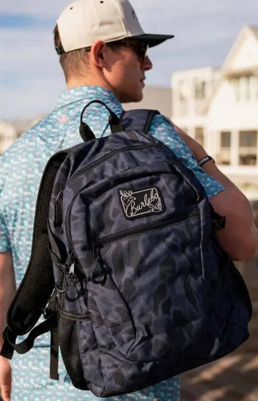 Burlebo backpack in Black Camo