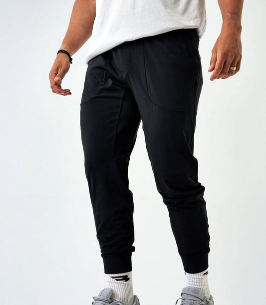 Burlebo Performance Joggers in black