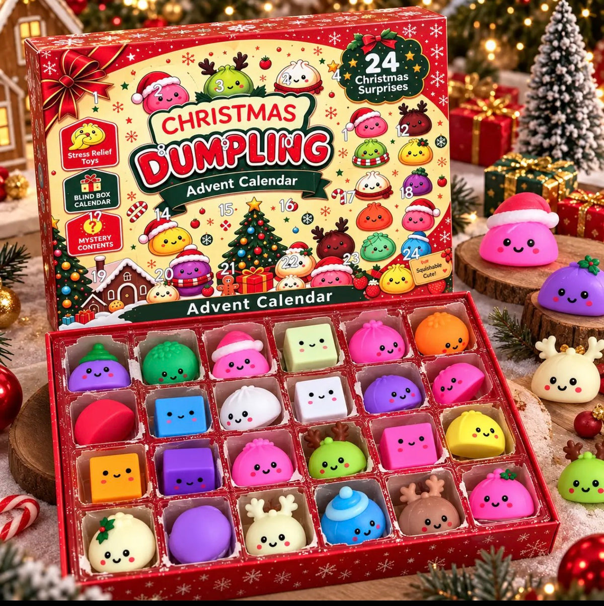Christmas Squish Adventure Calender