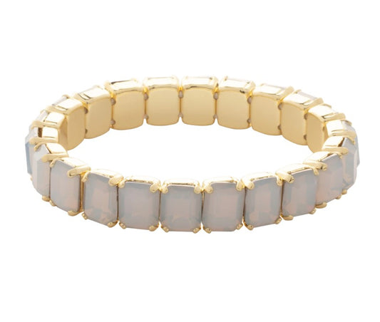Sorrelli 7 inch Octavia Bracelet in White Opal
