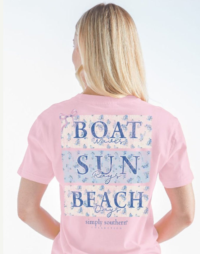 Simply Southern Tee in Beach