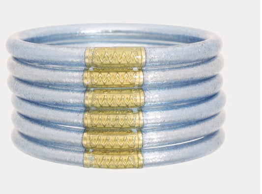 BuDhaGirl Celeste All Weather Bangles - Set of 6