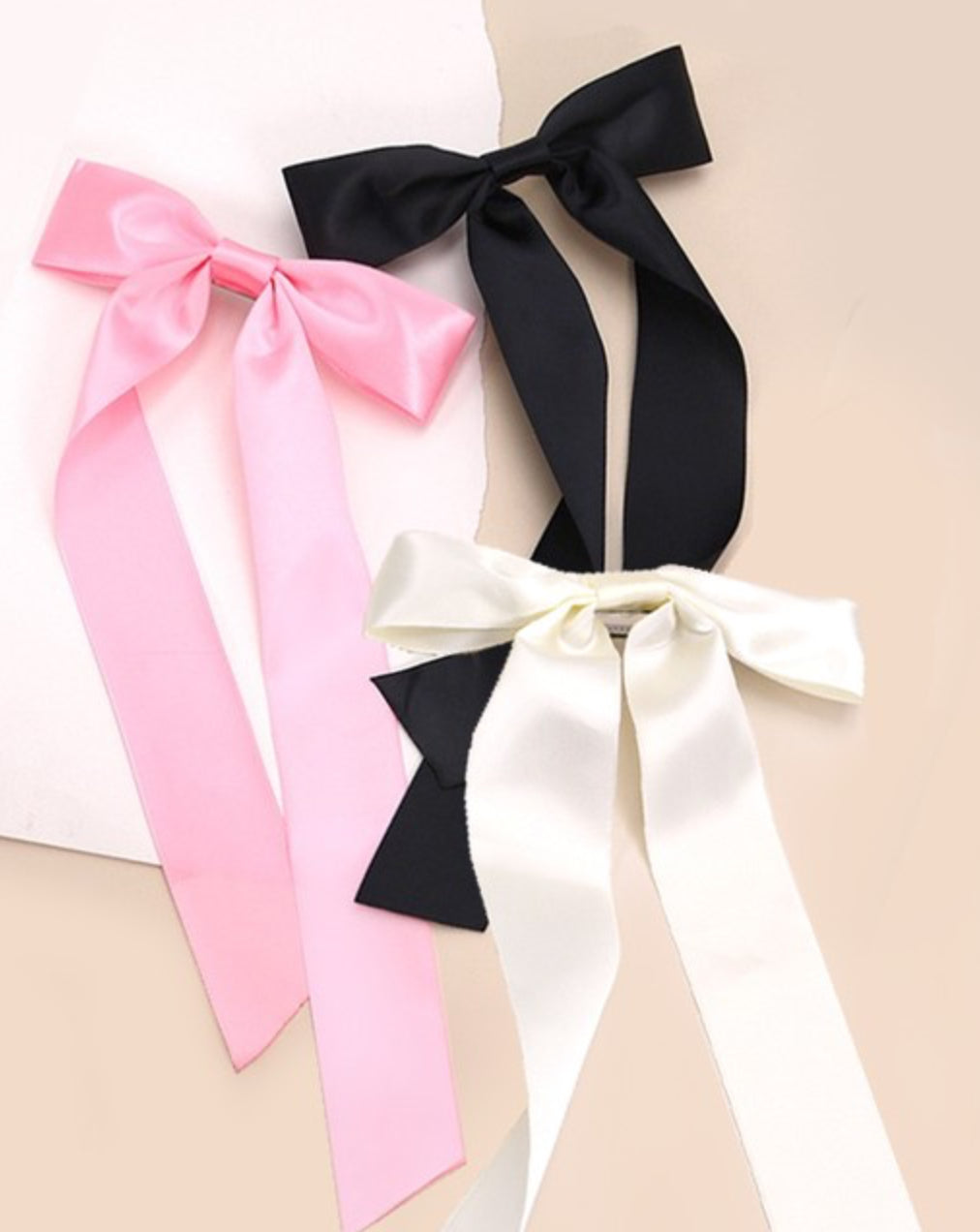 Silky Satin Bow Hairclip