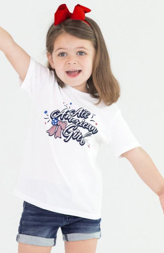 Rufflebutts All American Girl tee
