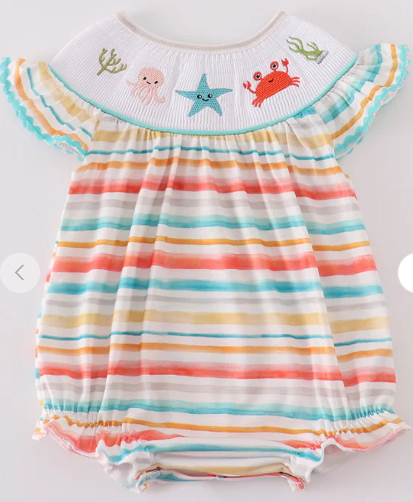 Marine Rainbow Stripe Bubble