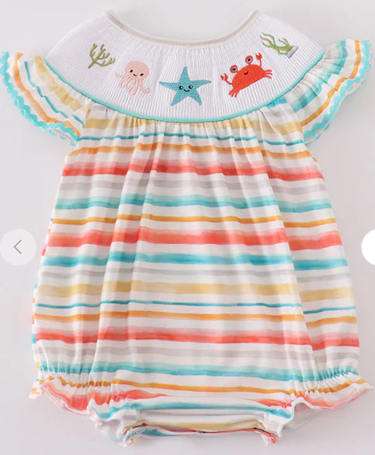Marine Rainbow Stripe Bubble