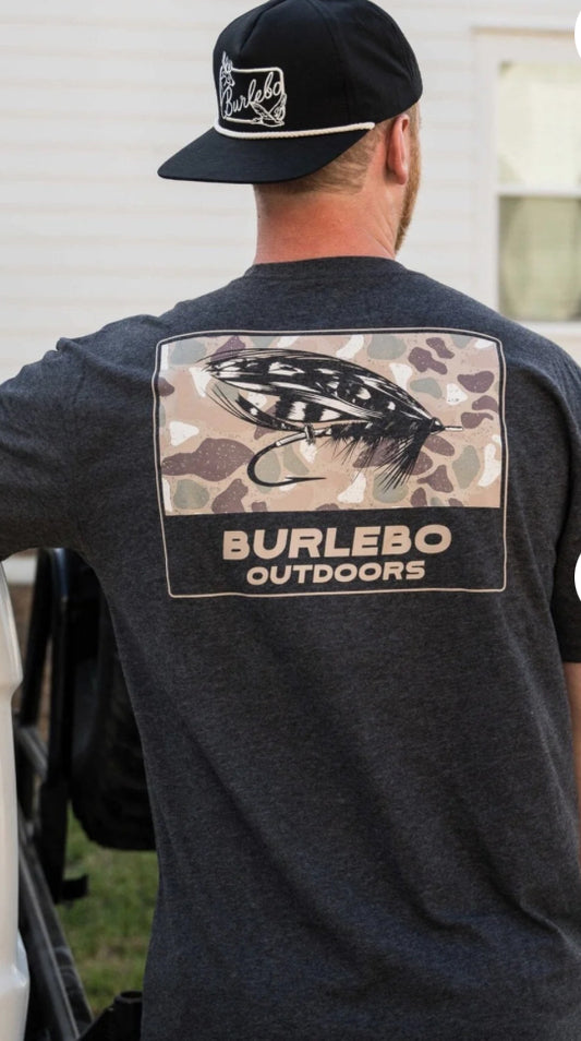 Burlebo Camo Big Fly Tee