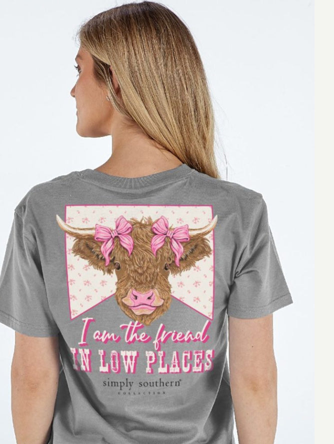 Simply Southern Tee in Low Places