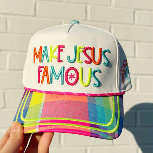 Poppy & Pine Make Jesus Famous Hat
