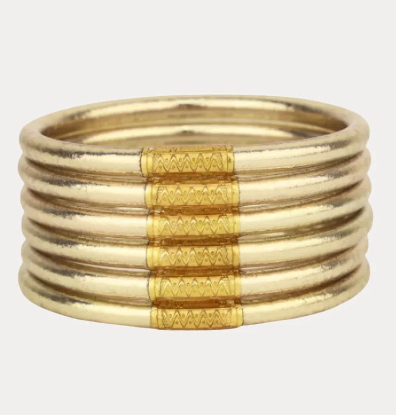 BuDhaGirl Etoile All Weather Bangles - Set of 6