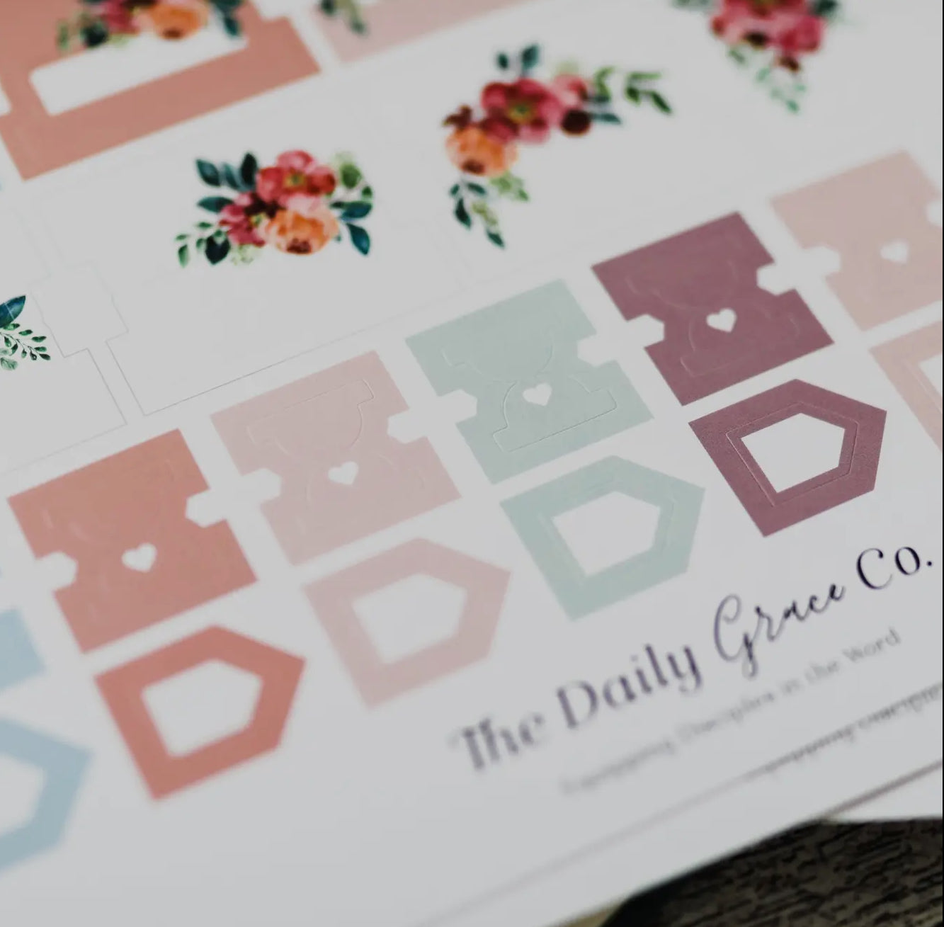 Floral Bible Tabs