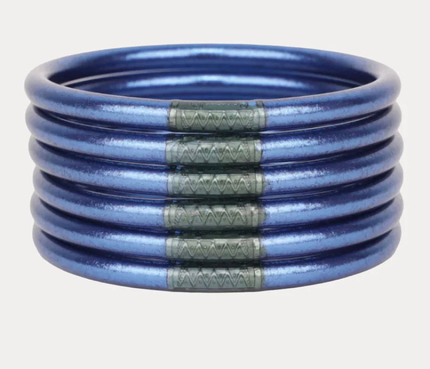 BuDhaGirl Marine All Weather Bangles - Set of 6