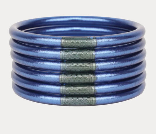 BuDhaGirl Marine All Weather Bangles - Set of 6