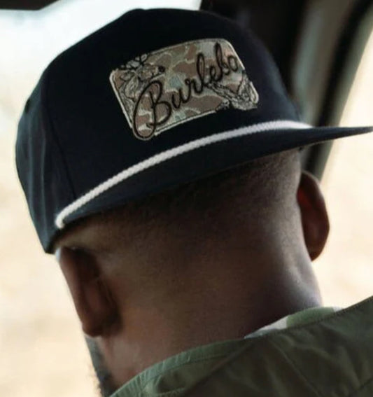 Burlebo Camo Patch Black hat