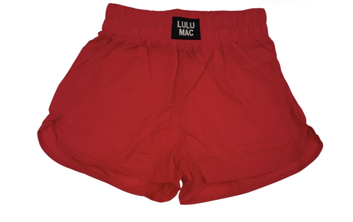 Lulu Mac OG Shorts in Red